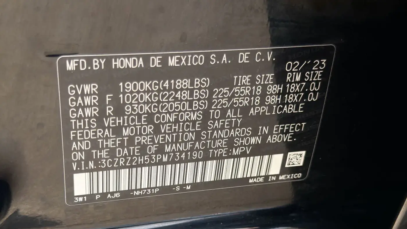 2023 Honda HR-V Sport