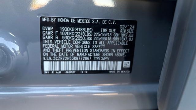 2024 Honda HR-V Sport
