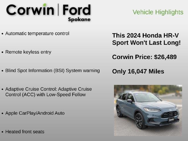 2024 Honda HR-V - $26,489
