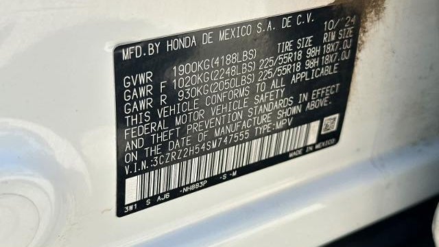 2025 Honda HR-V Sport