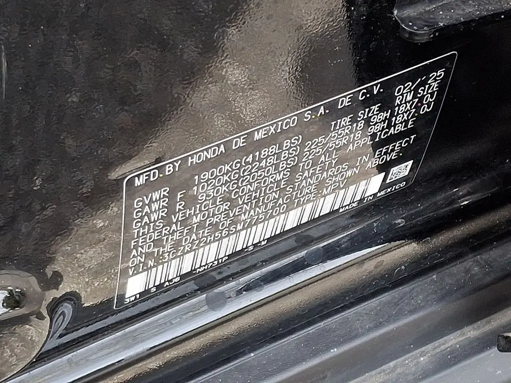 2025 Honda HR-V - $24,500