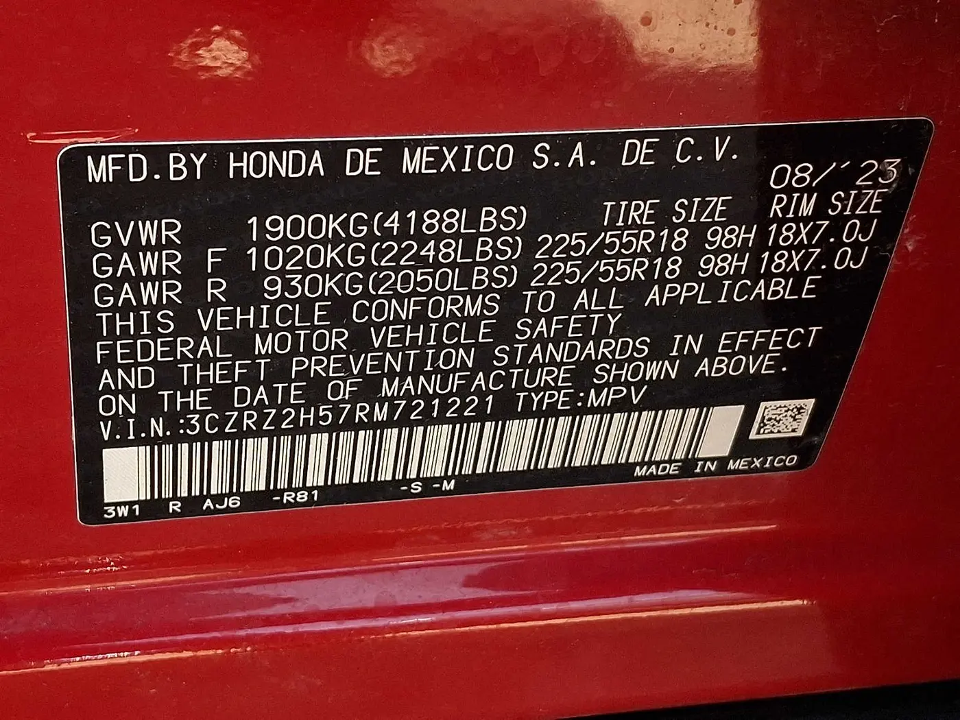 2024 Honda HR-V - $25,997