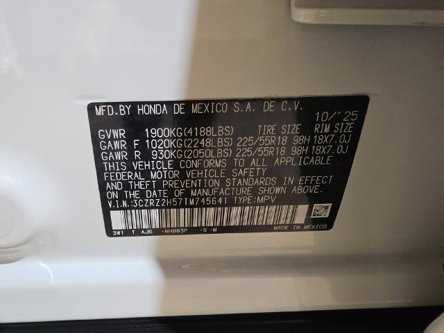2026 Honda HR-V - $27,986