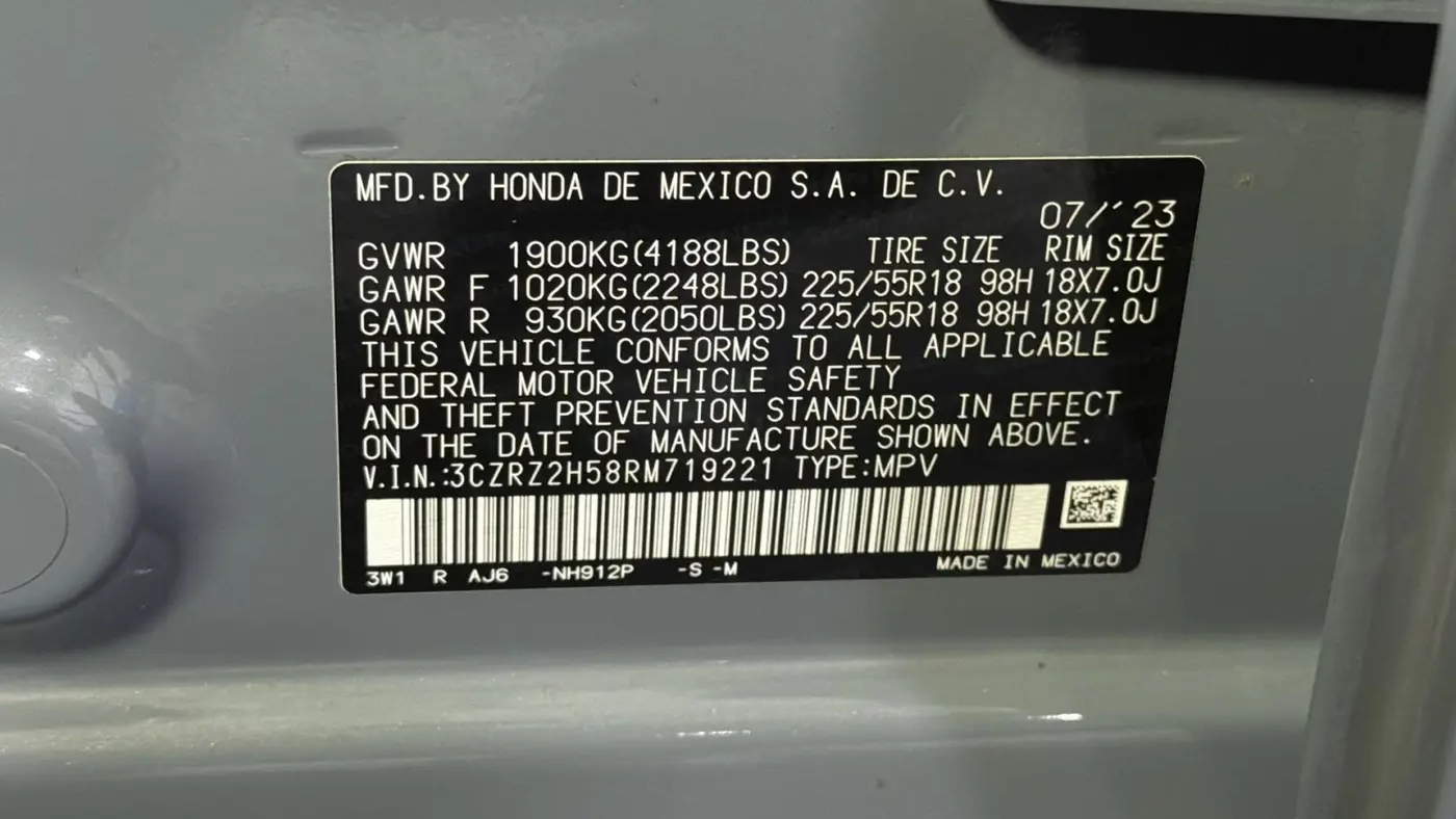 2024 Honda HR-V Sport