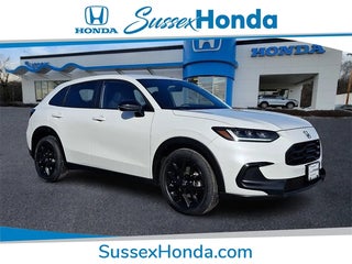 2023 Honda HR-V with Platinum White Pearl Exterior