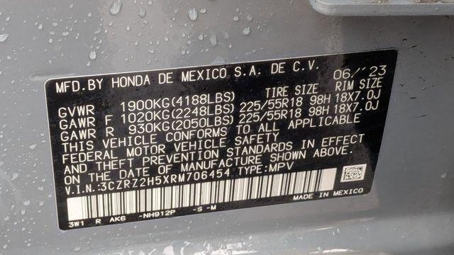 2024 Honda HR-V Sport