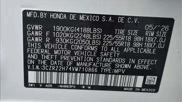 2027 Honda HR-V EX-L