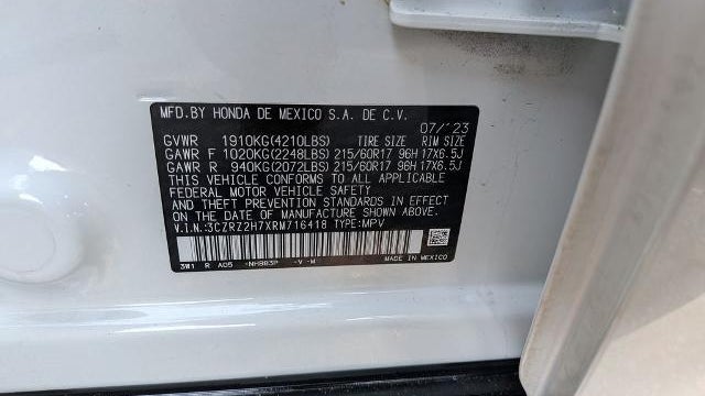 2024 Honda HR-V EX-L