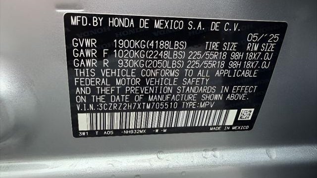 2026 Honda HR-V EX-L