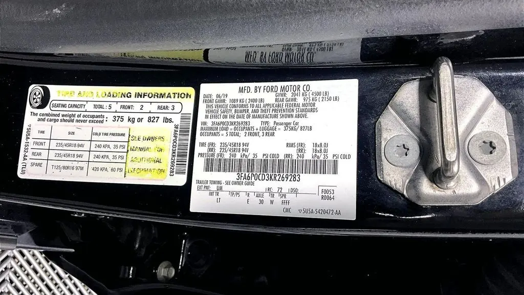 2019 Ford Fusion SEL