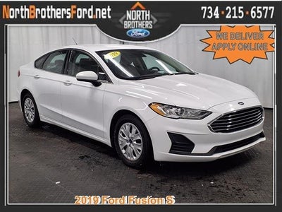 2019 Ford Fusion S 4DR Sedan