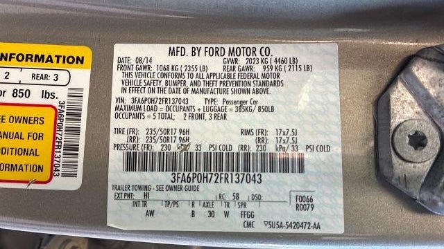 2015 Ford Fusion SE