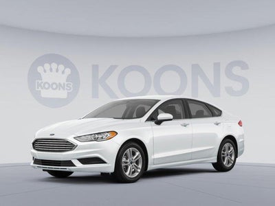 2018 Ford Fusion SE 4DR Sedan