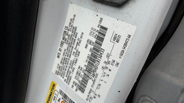 2020 Ford Fusion SE