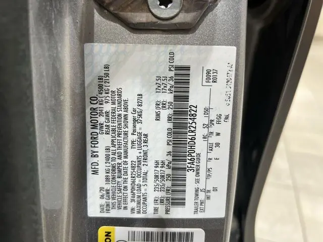 2020 Ford Fusion - $14,015