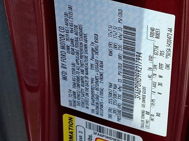 2015 Ford Fusion - $10,000