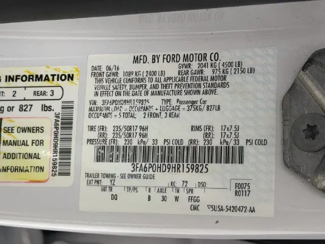 2017 Ford Fusion - $9,000
