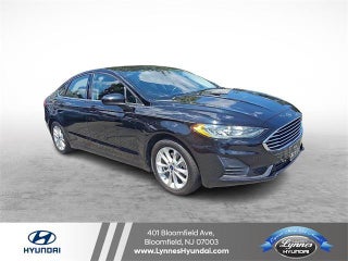 2019 Ford Fusion with Agate Black Exterior
