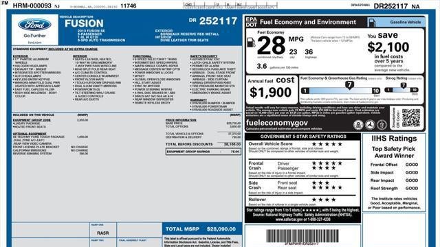2013 Ford Fusion SE
