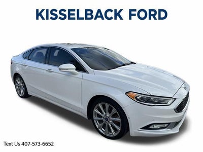 2017 Ford Fusion Platinum 4DR Sedan
