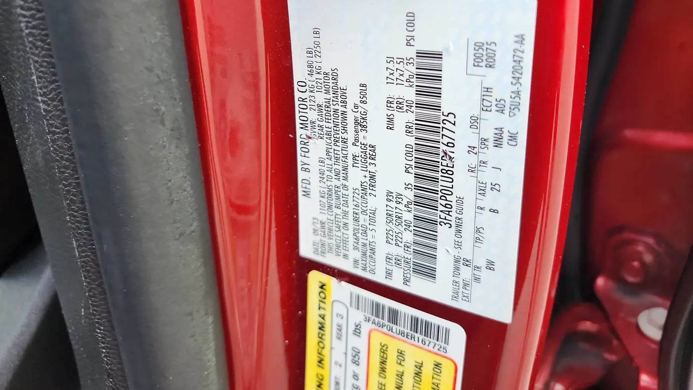 2014 Ford Fusion Hybrid SE