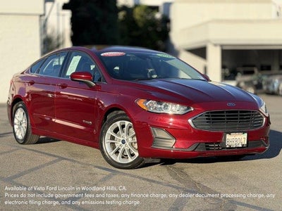 2019 Ford Fusion Hybrid SE 4DR Sedan