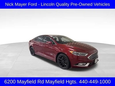 2017 Ford Fusion Energi SE Luxury 4DR Sedan