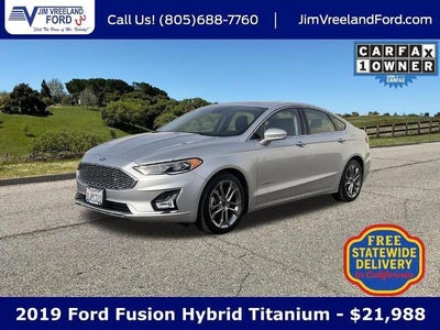2019 Ford Fusion Hybrid Titanium 4DR Sedan