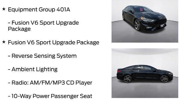 2018 Ford Fusion V6 Sport
