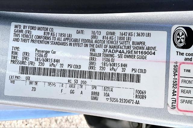 2014 Ford Fiesta - $6,000