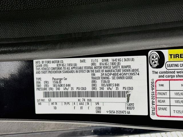 2016 Ford Fiesta - $8,166