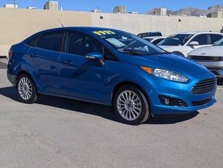 2014 Ford Fiesta with Blue Candy Exterior