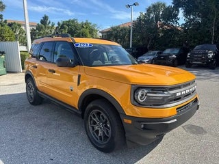 2023 Ford Bronco Sport with Cyber Orange Metallic Tricoat Exterior