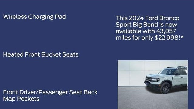 2024 Ford Bronco Sport Big Bend