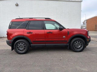 2024 Ford Bronco Sport with Hot Pepper Red Metallic Tinted Clearcoat Exterior