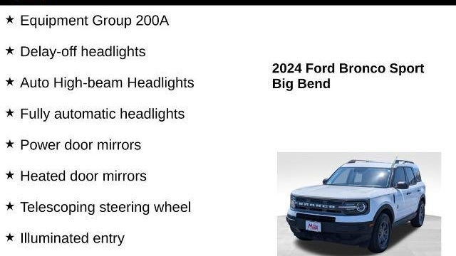 2024 Ford Bronco Sport Big Bend