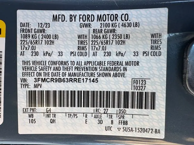 2024 Ford Bronco - $27,501