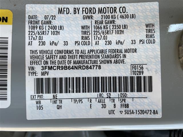 2022 Ford Bronco - $19,895