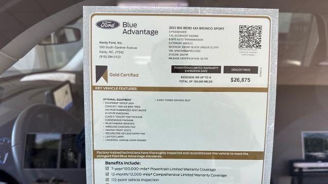 2023 Ford Bronco Sport Big Bend