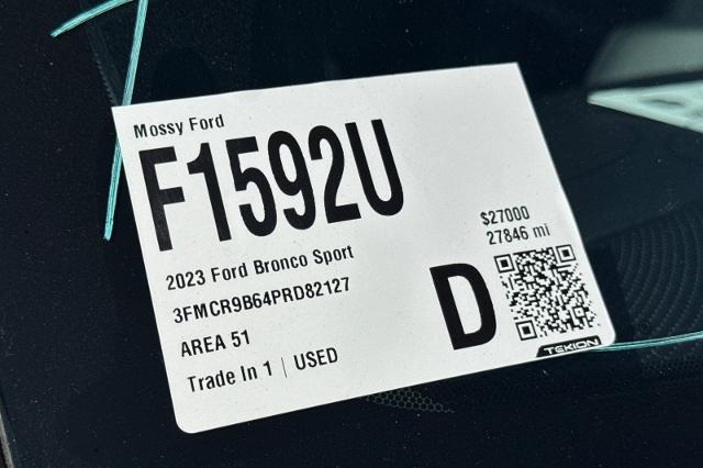 2023 Ford Bronco Sport Big Bend — photo 1 of 35