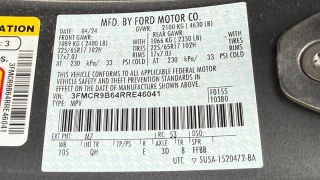 2024 Ford Bronco Sport Big Bend