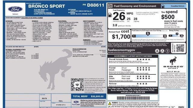 2023 Ford Bronco Sport Big Bend