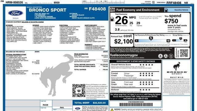 2024 Ford Bronco Sport Big Bend