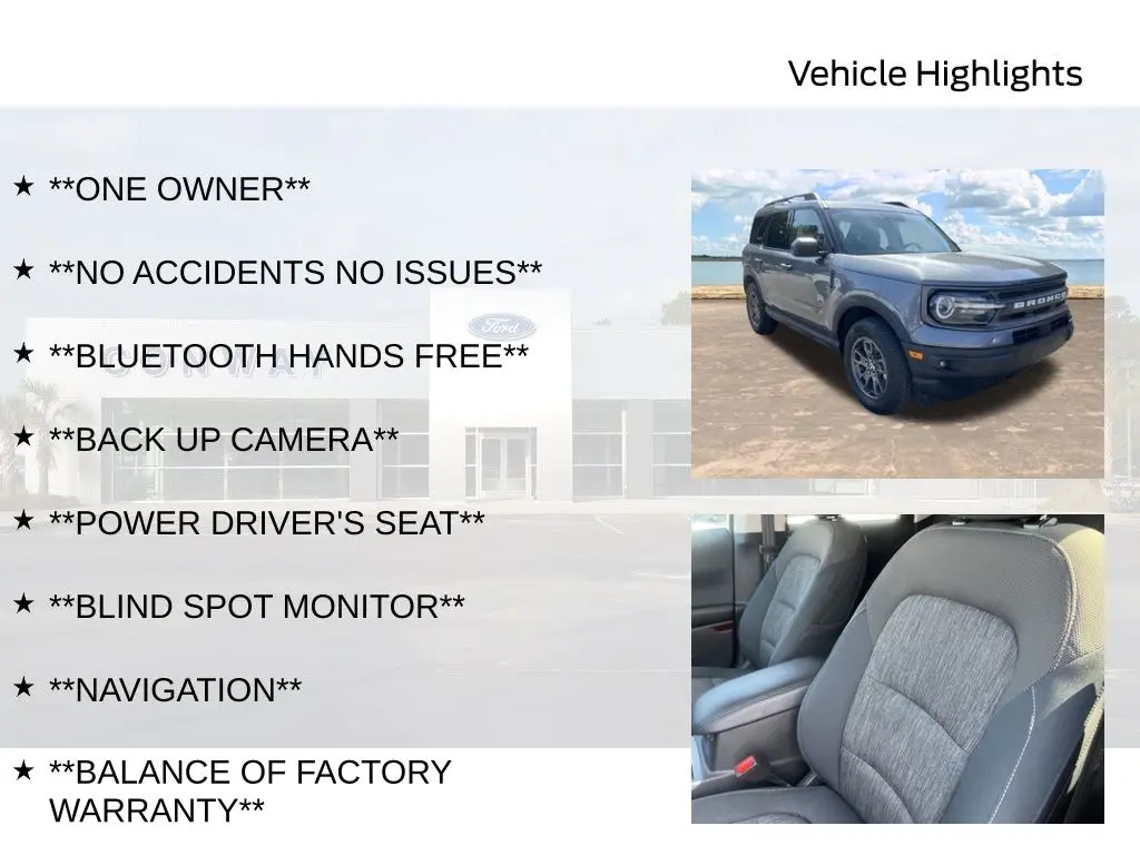 2023 Ford Bronco - $26,998