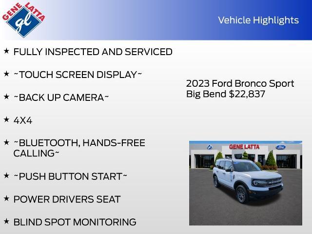 2023 Ford Bronco - $22,837