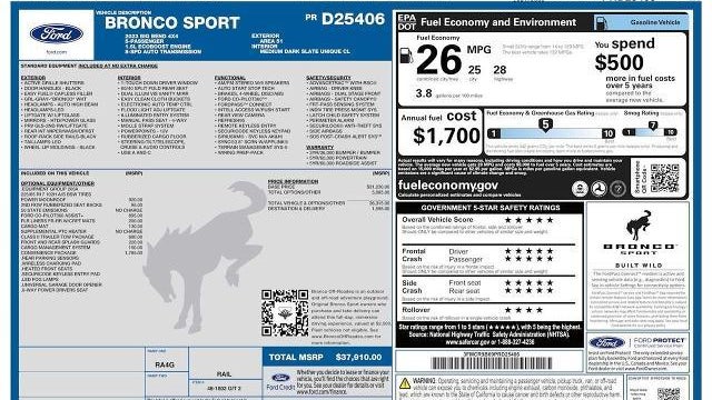 2023 Ford Bronco Sport Big Bend