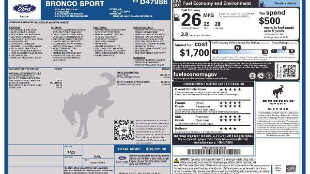 2023 Ford Bronco Sport Big Bend