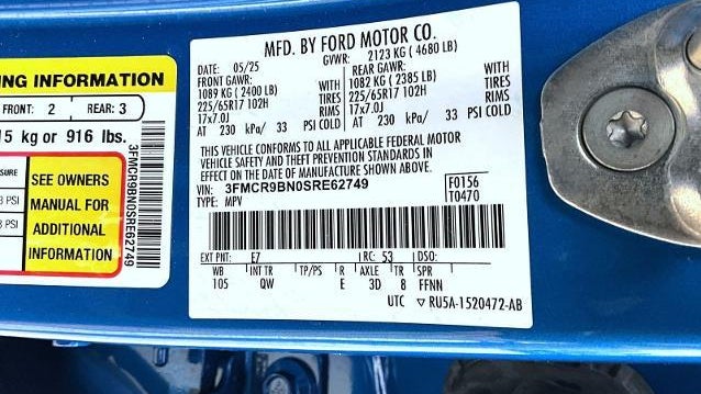 2025 Ford Bronco Sport Big Bend