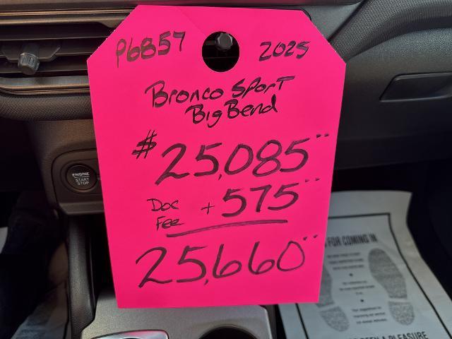 2025 Ford Bronco - $25,687