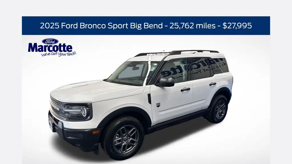 Preowned 2025 Ford Bronco Sport Big Bend for Sale